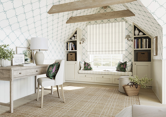 Noble Stripe, Daws - Twist&Fit Roman Blind - Image 7